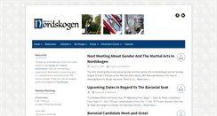 Desktop Screenshot of nordskogen.org